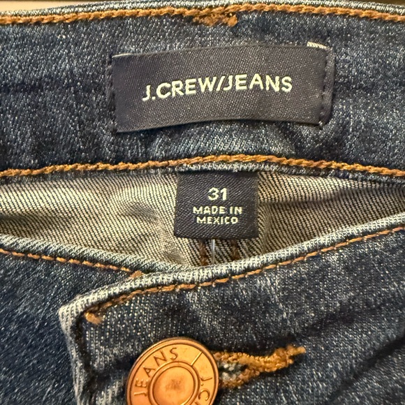 NWT J. Crew Dark Wash Skinny Jeans - Picture 2 of 6